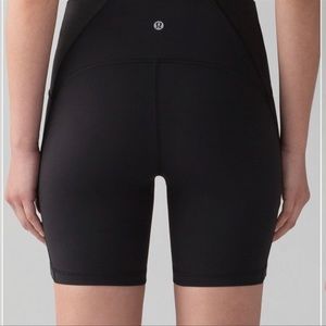 LULULEMON train times short size 10 black